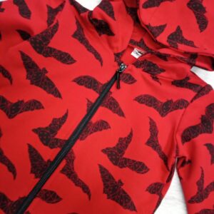 Bluza z kapturem nietoperz